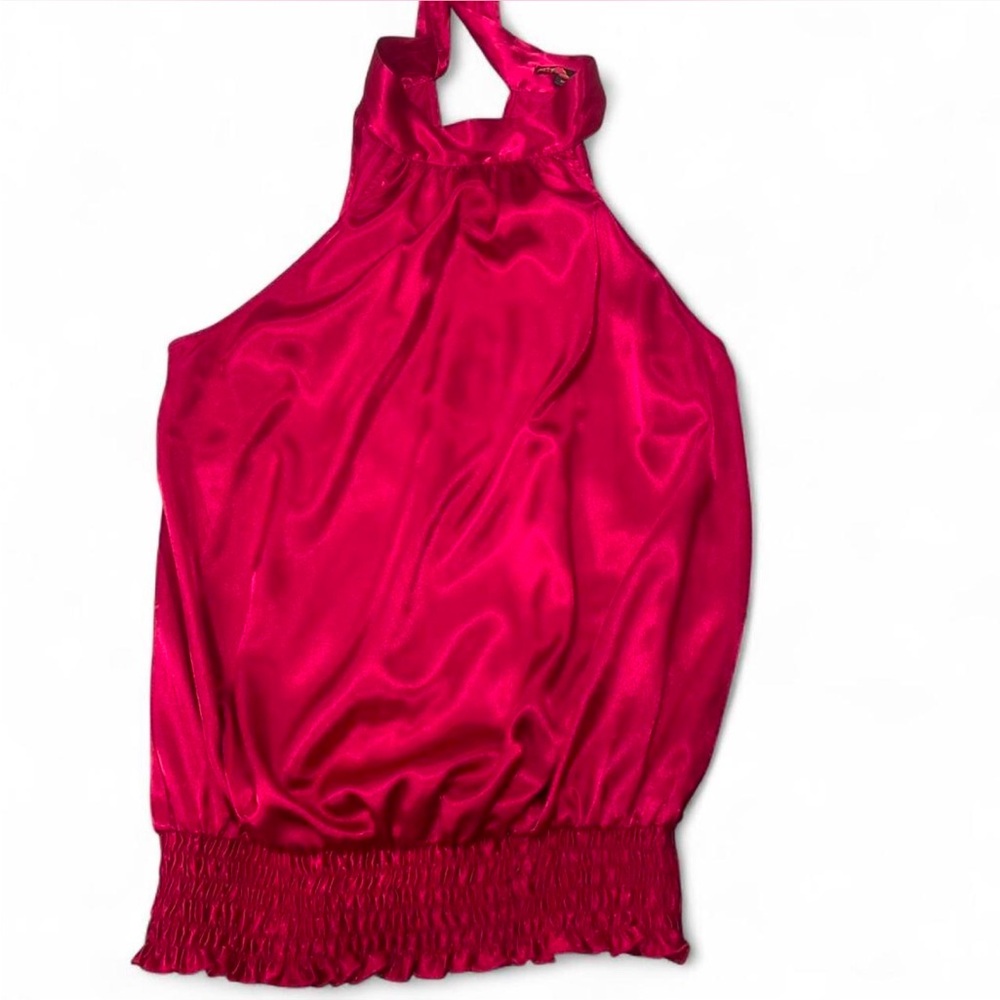 Forever 21 Red Halter Blouse